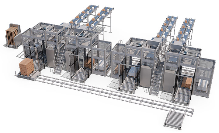 InterSystem Multi palleteringsmaskin